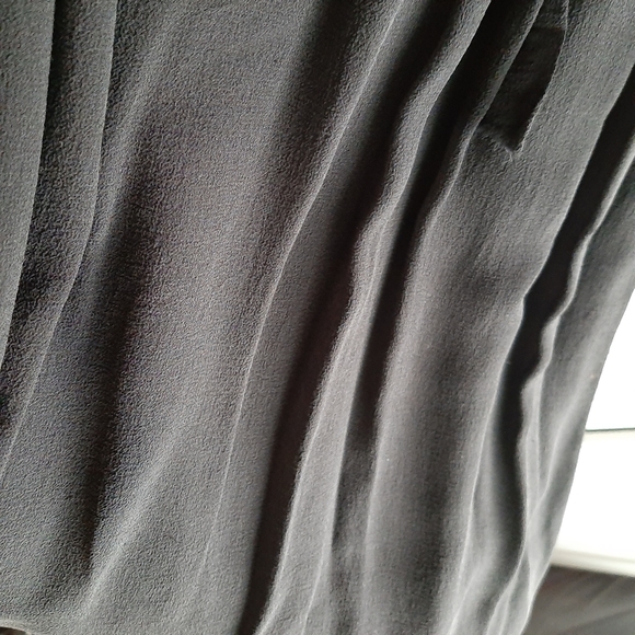 Aritzia T.Babaton 100% Silk Black Midi Dress - Picture 5 of 9